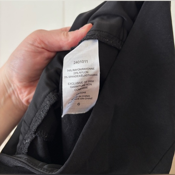 🎉4/30$🎉 SC&CO Black Stretch Slim Pants✨ Size 6 — 8/10 - Picture 5 of 5